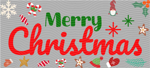 16oz Christmas-S 1163